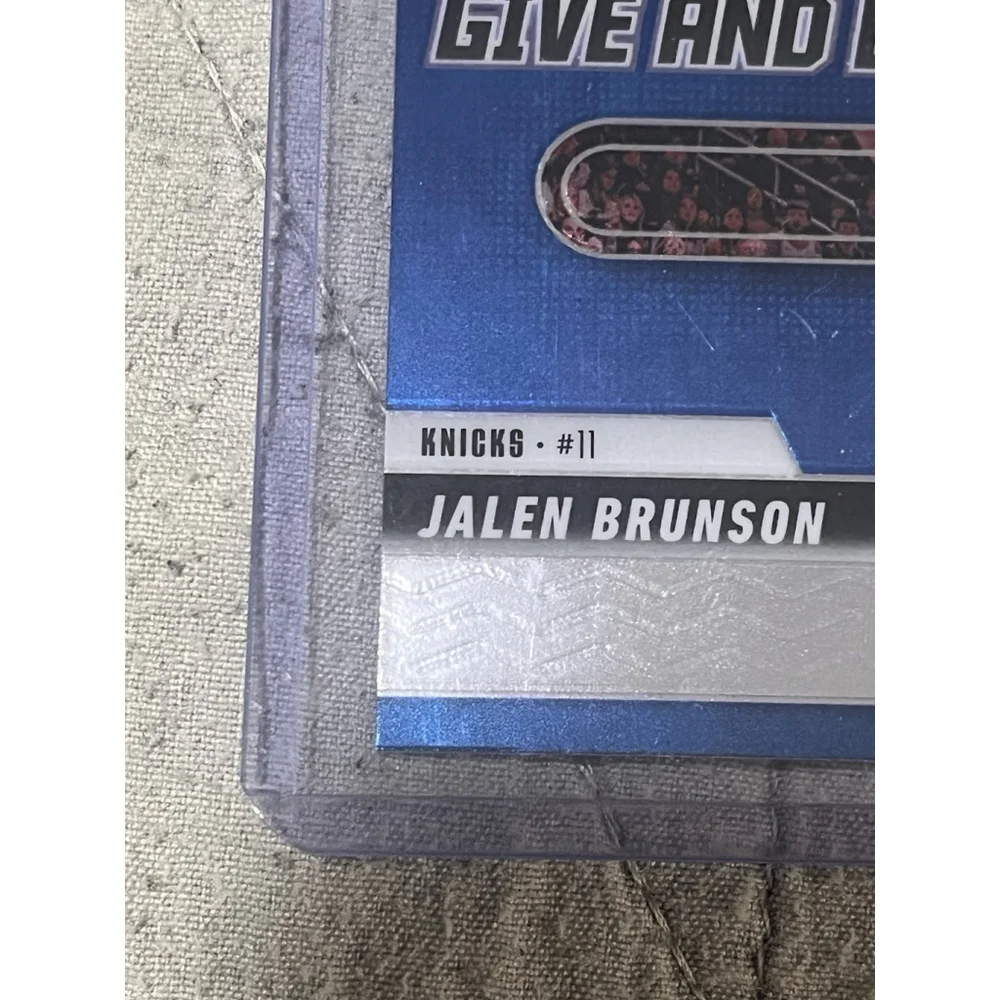 Jalen Brunson Panini Mosaic Basketball Trading Card
